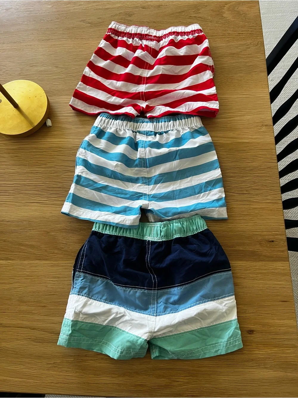 Hannah Andersson Swim Shorts - lot of 3 (18-24 months)
